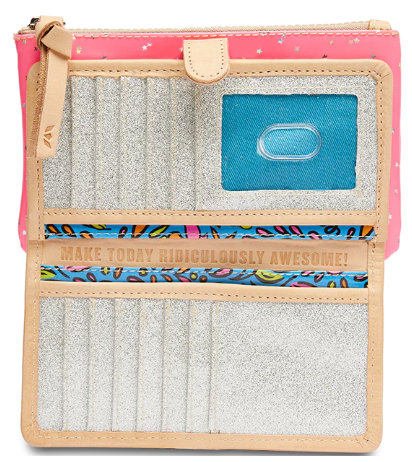 Consuela Shine Slim Wallets