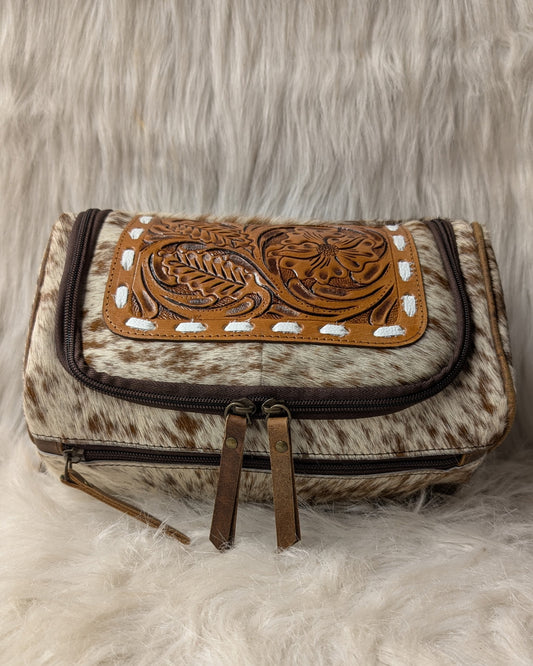 Cowhide Shaving/Tool Kit