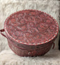 Pink Leather Hat/Rope/Pictures/Other Storage Case